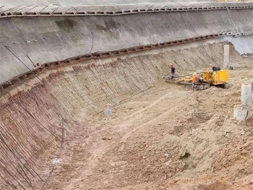 渝水基坑边坡加固